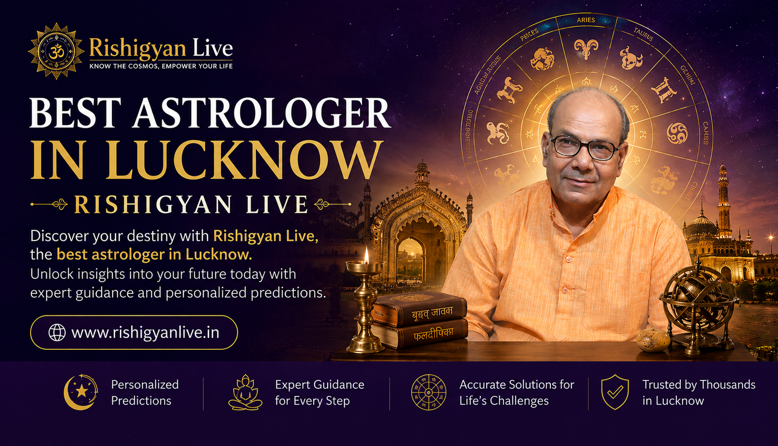 Best Astrologer in Lucknow - Rishigyan Live